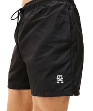 TOMMY HILFIGER TH Costum de boxer cu monogramă negru - Costume de baie - 3