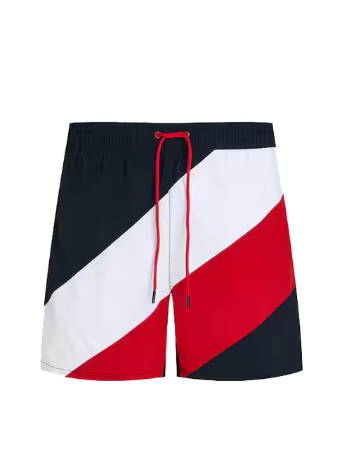 TH Pantaloni scurți boxer cu dungi diagonale cerul deșertului - Costume de baie