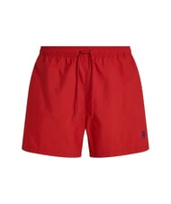 TOMMY HILFIGER TH Costum de boxer cu monogramă roșu mediu - Costume de baie - 4