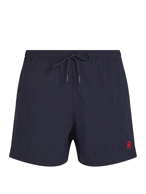 TH Costum de boxer cu monogramă cerul deșertului - Costume de baie