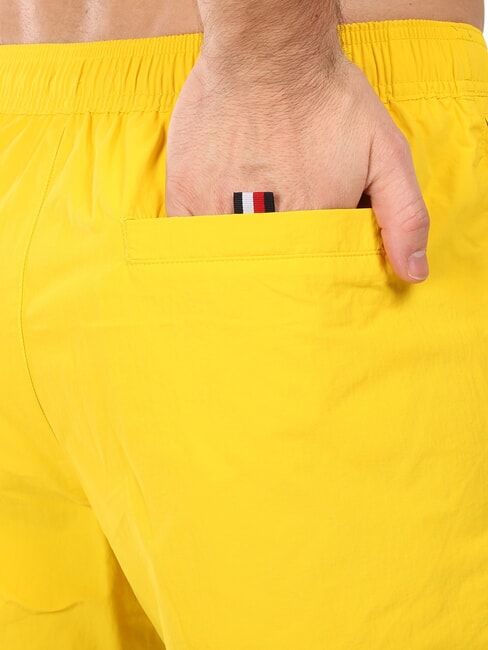 TH Boxer de &icirc;not cu steag lateral gălbenele galbenă - Costume de baie