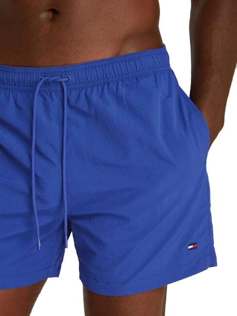 TH Pantaloni scurți boxer de baie albastru pană - Costume de baie