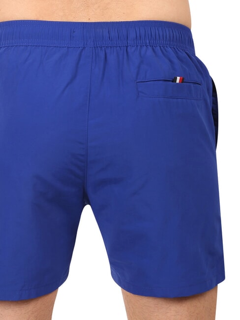 TH Boxer de &icirc;not cu steag lateral albastru pană - Costume de baie