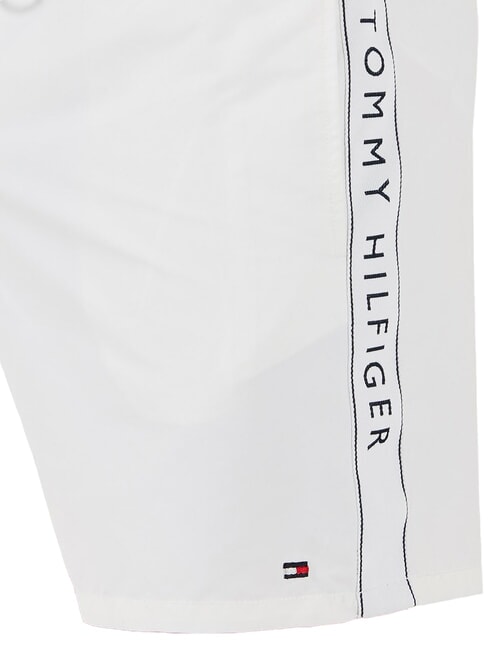 TH Boxer de baie cu logo lateral alb optic - Costume de baie