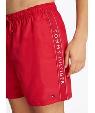 TOMMY HILFIGER TH Boxer de baie cu logo lateral roșu mediu - Costume de baie - 3