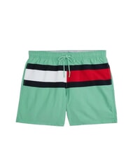 TOMMY HILFIGER TH Pantaloni scurți de baie cu logo-ul steagului Fort Green - Costume de baie - 3