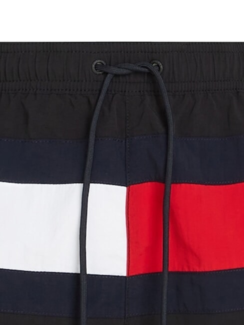 TH Pantaloni scurți de baie cu logo-ul steagului negru - Costume de baie