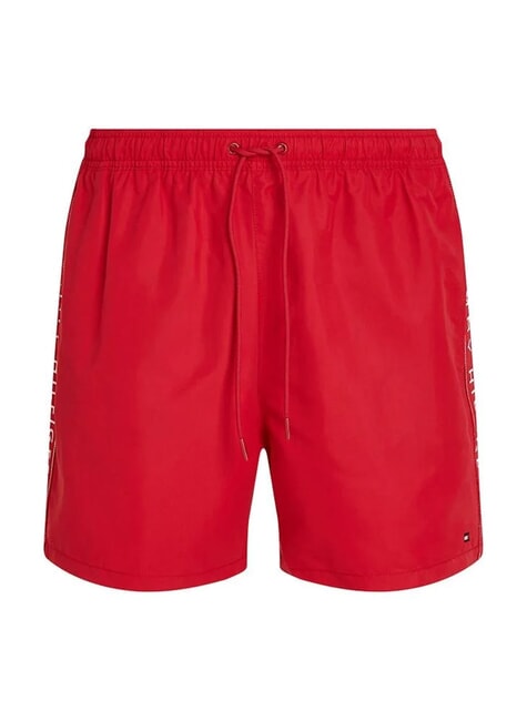 TH Boxer de baie cu logo lateral roșu mediu - Costume de baie