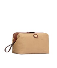 THE BRIDGE STORY Trusă de frumusețe din p&acirc;nză și piele natural / maro abb. aur - Truse de toaletă - 2