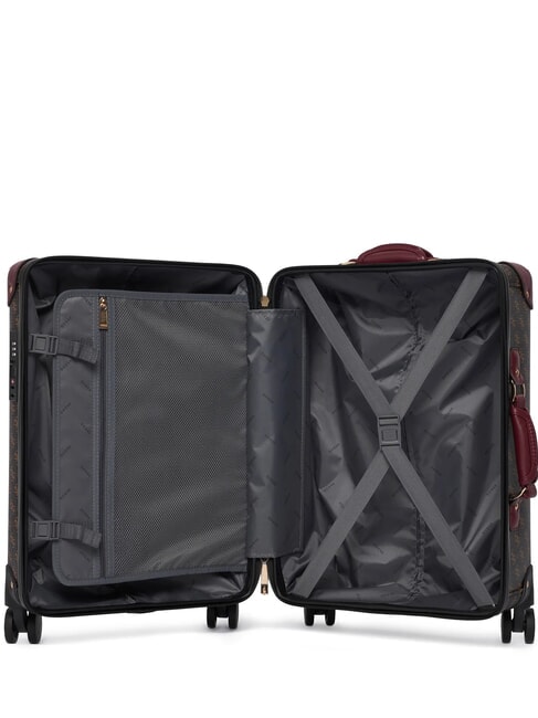 LATONA 18 Cărucior pentru bagaje de m&acirc;nă maro - Bagaje de m&acirc;nă