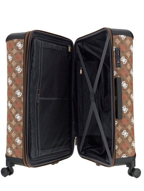 ELIETTE  Cărucior mediu logo lapte/ghimbir - Trolere semirigide