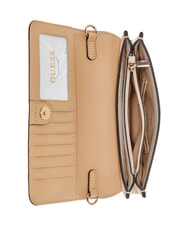GUESS NOELLE 2 Geantă mini clutch cu curea de umăr taupe - Genți femei - 4