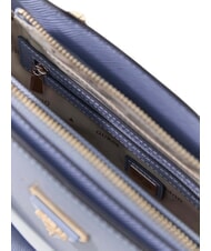 GUESS NOELLE 2 Geantă mică cu curea de umăr gri albastru - Genți femei - 3