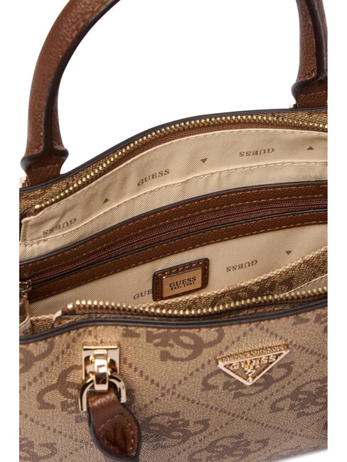 NOELLE 2 Geantă de m&acirc;nă, cu curea de umăr logo latte / maro - Genți femei