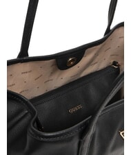 GUESS VICTTORIA 2 Geantă de umăr cu clutch BLACK - Genți femei - 6
