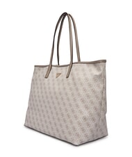 GUESS ECO VICTTORIA Geanta de umar logo taupe &icirc;nchis - Genți femei - 2