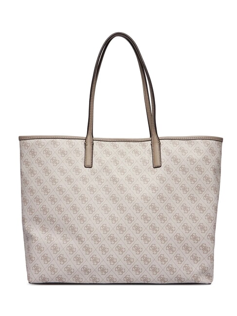 ECO VICTTORIA Geanta de umar logo taupe &icirc;nchis - Genți femei