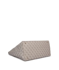 GUESS ECO VICTTORIA Geanta de umar logo taupe &icirc;nchis - Genți femei - 4