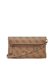 GUESS NOELLE 2 Geantă de umăr mini logo latte / maro - Genți femei - 2