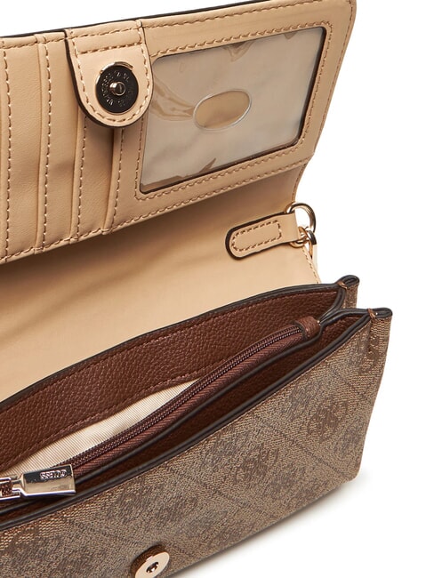 NOELLE 2 Geantă de umăr mini logo latte / maro - Genți femei