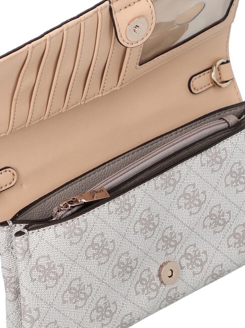 NOELLE 2 Geantă de umăr mini logo taupe &icirc;nchis - Genți femei