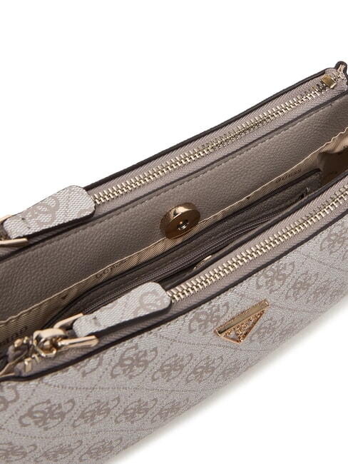 NOELLE 2 Geantă de umăr, geantă crossbody logo taupe &icirc;nchis - Genți femei