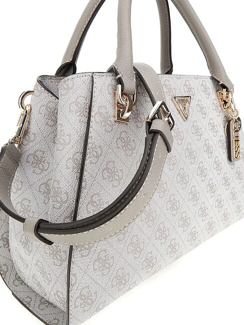 NOELLE 2 Geantă de m&acirc;nă, cu curea de umăr logo taupe &icirc;nchis - Genți femei