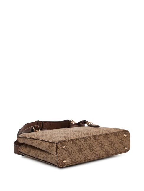 NOELLE 2 Geantă de m&acirc;nă, cu curea de umăr logo latte / maro - Genți femei