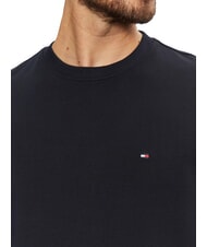 TOMMY HILFIGER TH Hanorac cu guler rotund din bumbac cerul deșertului - hanorace - 3