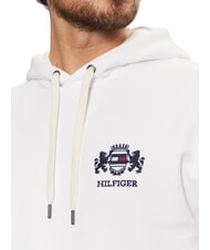 TOMMY HILFIGER TH Hanorac cu stemă alb - hanorace - 3
