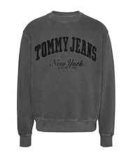 TOMMY HILFIGER TH JEANS Hanorac cu logo teddy negru - hanorace - 4