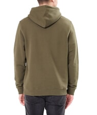 TOMMY HILFIGER TH JEANS Hanorac cu etichetă cu steag verde oboseală - hanorace - 2