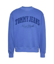 TOMMY HILFIGER TH JEANS Hanorac cu logo teddy vreme albastră - hanorace - 4