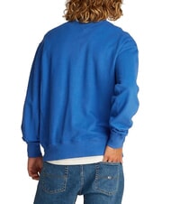 TOMMY HILFIGER TH JEANS Hanorac cu guler rotund vreme albastră - hanorace - 2