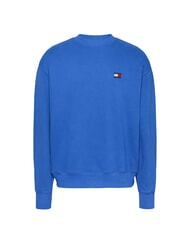 TOMMY HILFIGER TH JEANS Hanorac cu guler rotund vreme albastră - hanorace - 5
