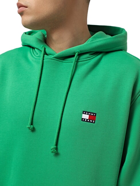 TH JEANS Hanorac cu etichetă cu steag verde de coastă - hanorace