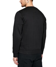 TOMMY HILFIGER TH JEANS Hanorac cu guler rotund, croială regulată negru - hanorace - 2