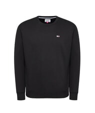 TOMMY HILFIGER TH JEANS Hanorac cu guler rotund, croială regulată negru - hanorace - 4