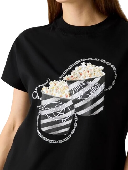 POPCORN Tricou din bumbac jetbla - tricou