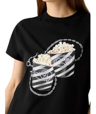 GUESS POPCORN Tricou din bumbac jetbla - tricou - 3