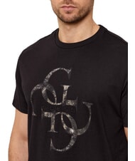 GUESS SHIMMER 4G Tricou din bumbac jetbla - tricou - 3