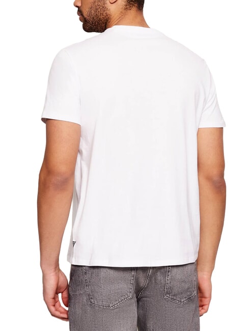 SHIMMER 4G Tricou din bumbac alb purpuriu - tricou