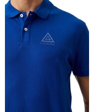 ICEBERG TRIANGLE Tricou polo cu m&acirc;necă scurtă albastru - maiou Polo - 3
