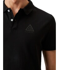 ICEBERG TRIANGLE Tricou polo cu m&acirc;necă scurtă negru - maiou Polo - 3