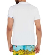 ICEBERG BASIC Tricou polo din bumbac alb - maiou Polo - 2