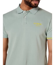 ICEBERG BASIC Tricou polo din bumbac mentă - maiou Polo - 3