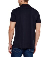 TOMMY HILFIGER TH Tricou polo cu m&acirc;necă scurtă și bordură cerul deșertului - maiou Polo - 2