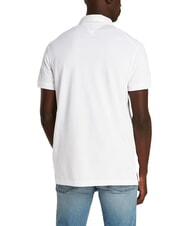 TOMMY HILFIGER TH Tricou polo cu m&acirc;necă scurtă și logo pe m&acirc;necă - maiou Polo