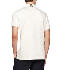 TOMMY HILFIGER TH Tricou polo cu m&acirc;necă scurtă și panglică la guler - maiou Polo