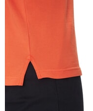 TOMMY HILFIGER TH Tricou polo cu m&acirc;necă scurtă, croială regulată portocaliu strălucitor - maiou Polo - 4